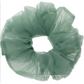 elastic hair bands large scrunchies organza hair scrunchy